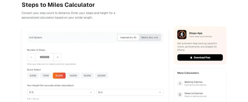 How To Convert Steps Into Distance And Calories