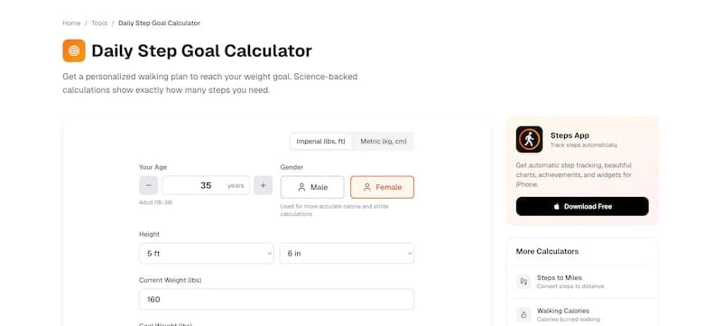 How Many Steps Per Day Should You Take? A Personal Calculator Guide
